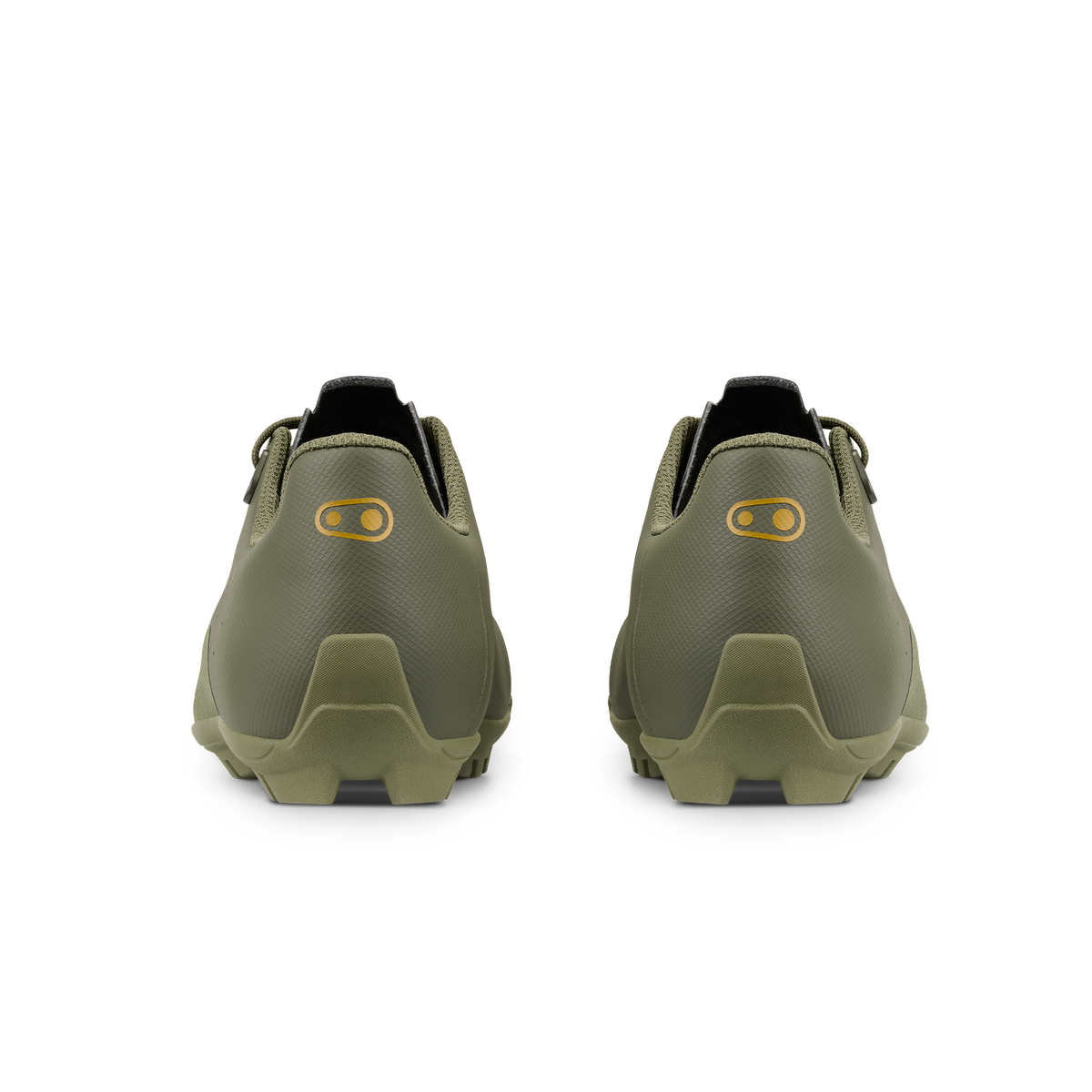 Zapatillas de MTB XC/GRAVEL CRANKBROTHERS CANDY LACE caqui — vista trasera