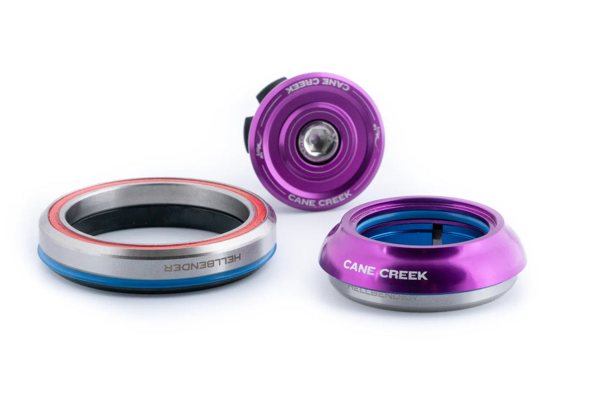 Dirección integrada cónica CANE CREEK Hellbender 70 1"1/8-1.5" IS42/IS52 violeta
