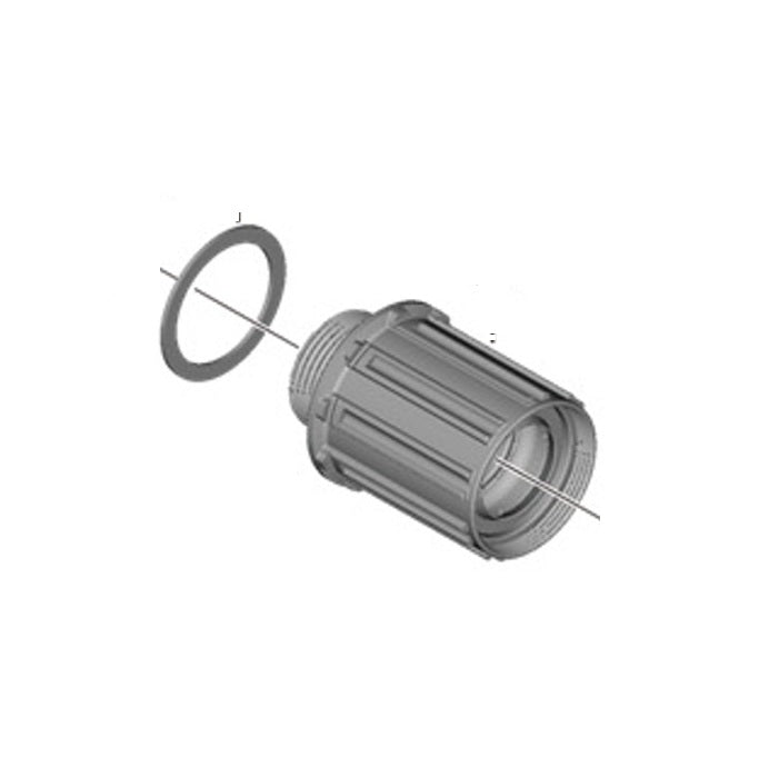 SHIMANO WH-R9170-C60 Rueda libre Tipo Núcleo Shimano HG