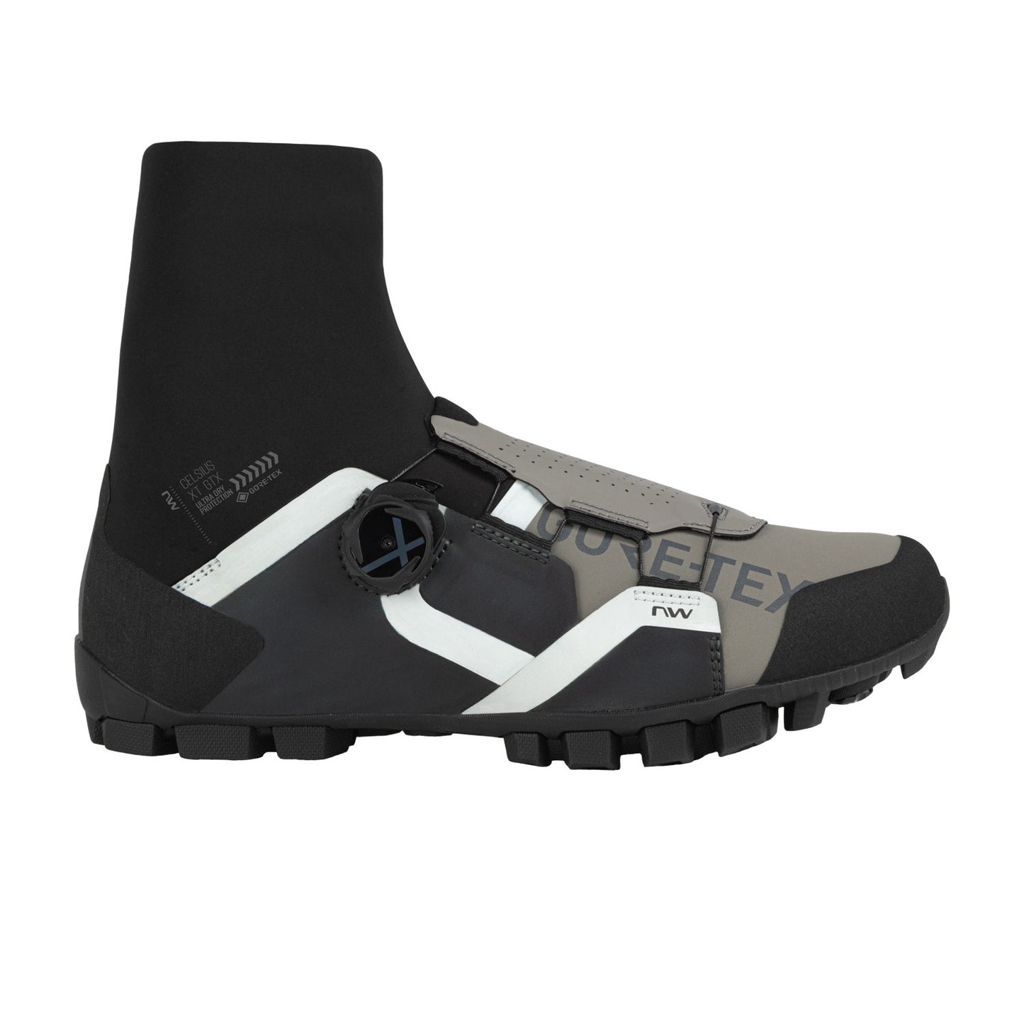 Zapatillas MTB NORTHWAVE CELSIUS XT GTX WINTER Negro/Gris