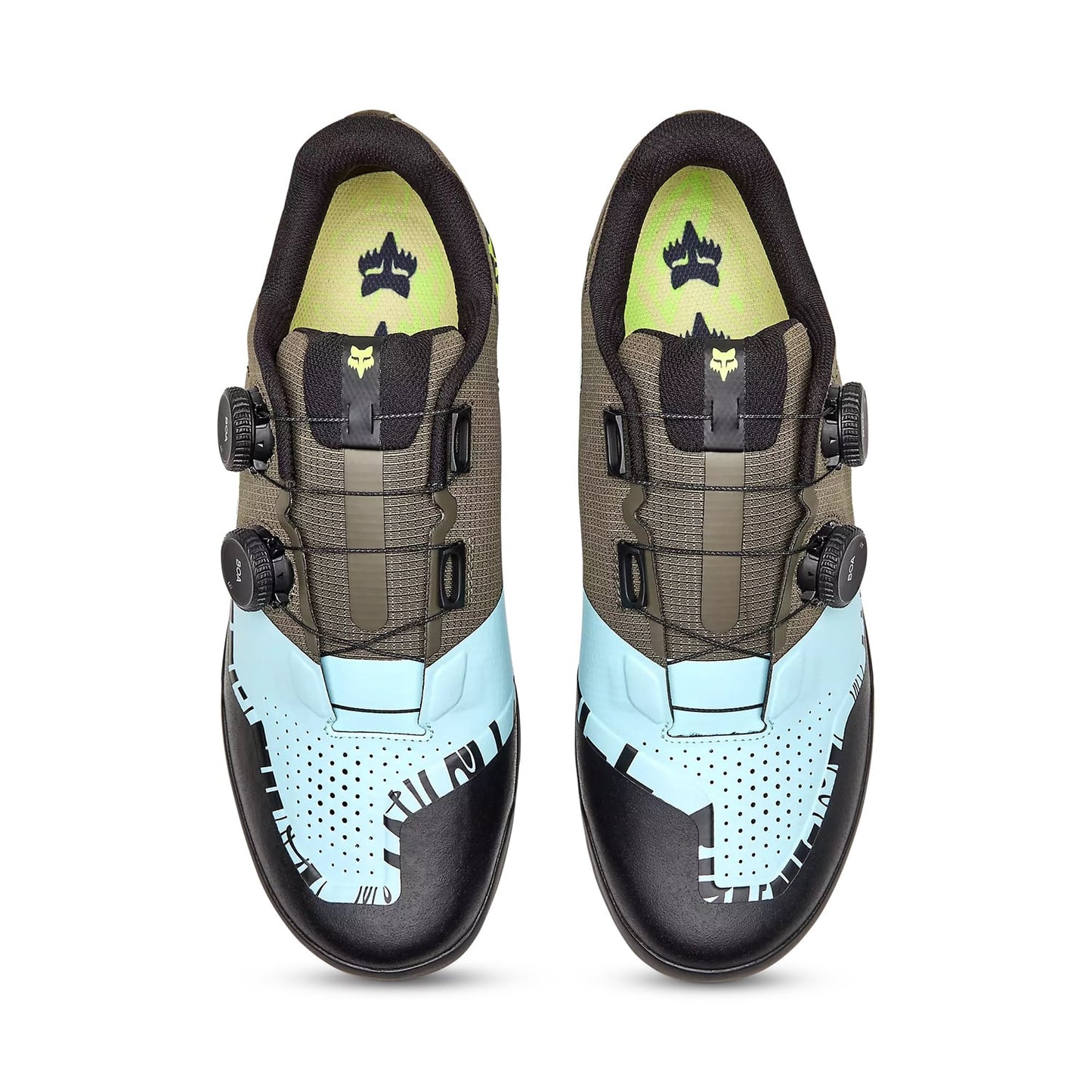 Zapatillas MTB FOX UNION BOA ELEVATED FUTURE LE Limited Marrón/Azul 2025