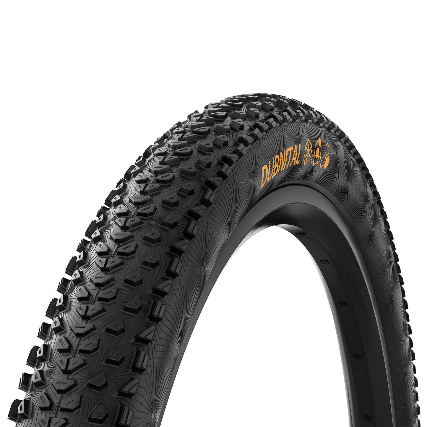 Neumático CONTINENTAL DUBNITAL Trail Rapid 27.5x2.40 Tubeless Ready Blando Negro