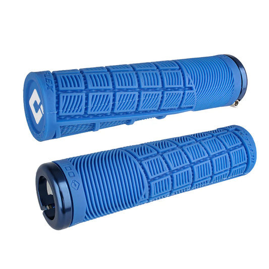 Puños ODI REFLEX XL Lock-on 135 mm Azul