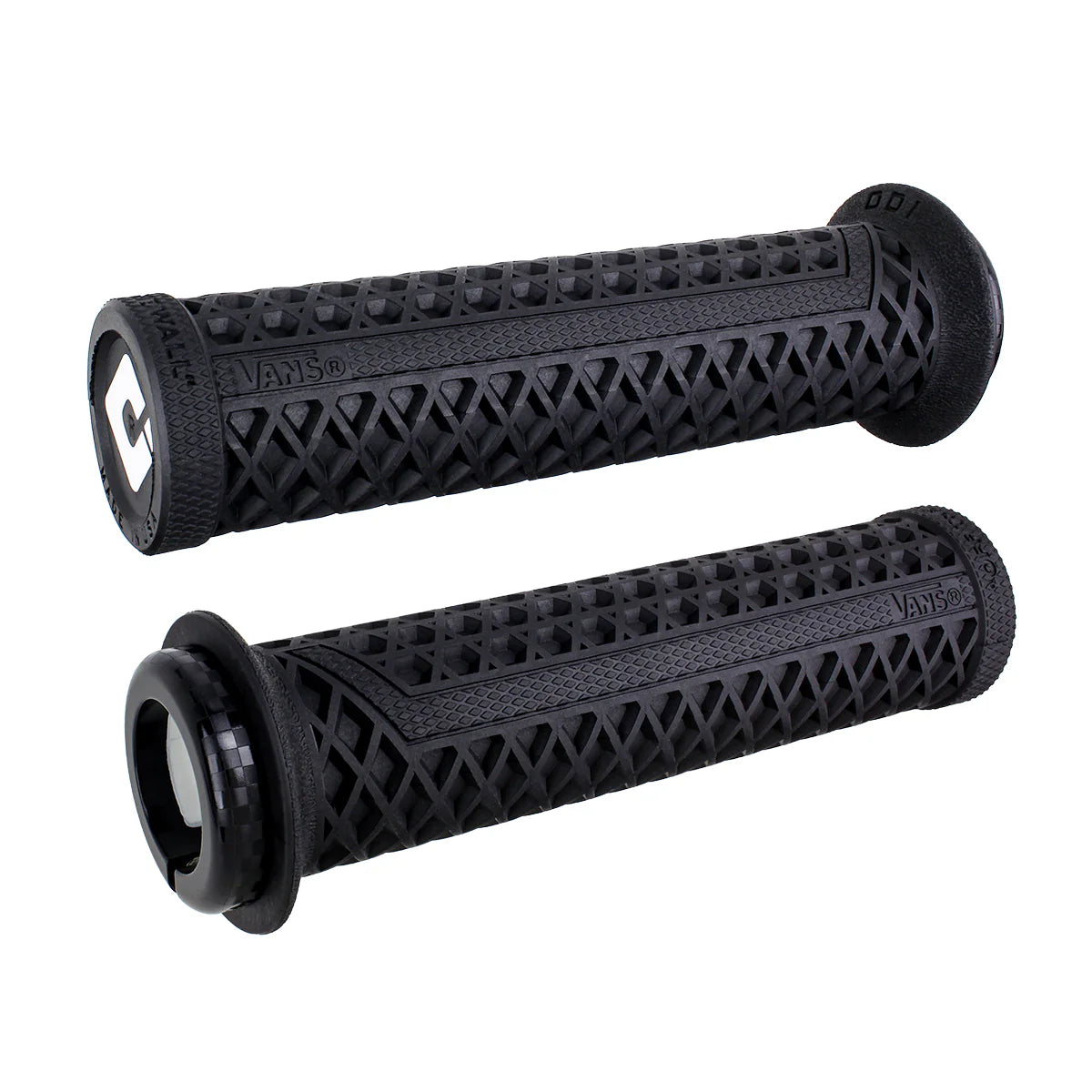 Puños ODI VANS V2.1 Lock-On 135 mm Negro