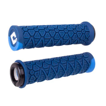 Puños ODI VANQUISH Lock-On 135 mm Azul