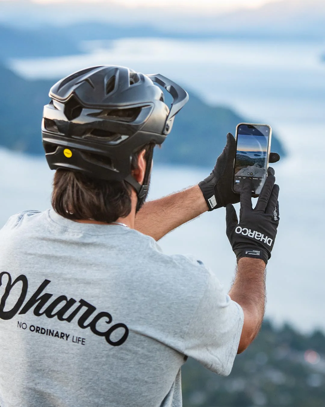 DHARCO RACE Guantes Negro