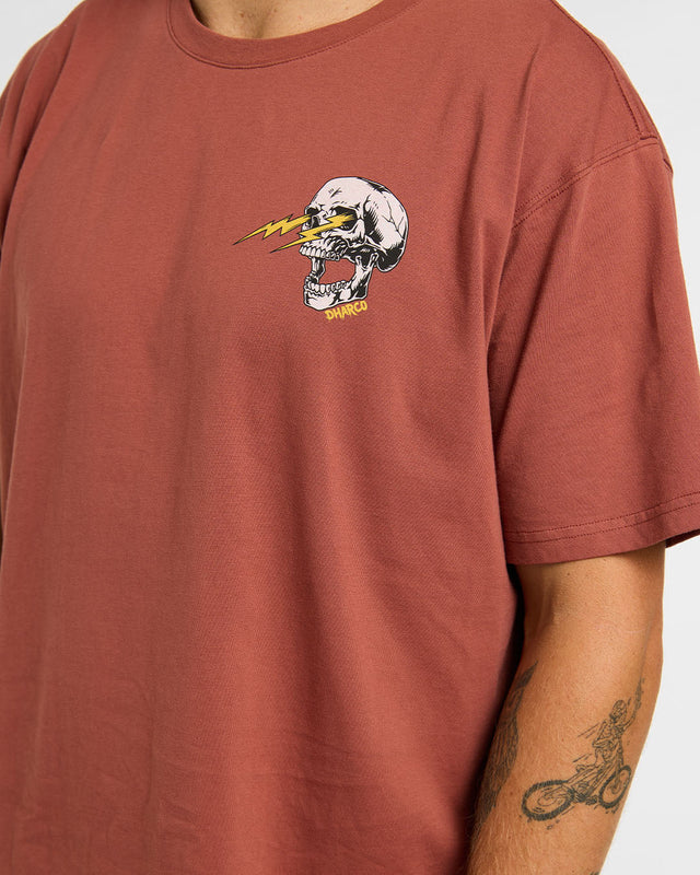 DAHRCO RUST Camiseta Manga Corta Marrón