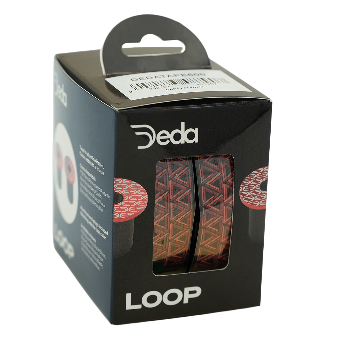 DEDA LOOP cinta de suspensión + END-PLUG Negro/Rojo