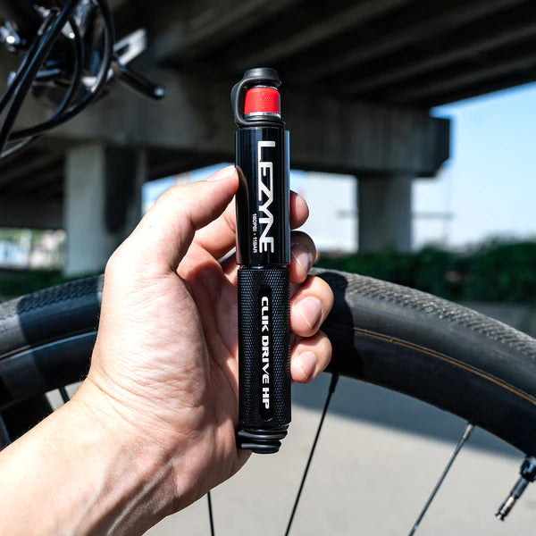 Bomba manual LEZYNE HP CLICK DRIVE Negra