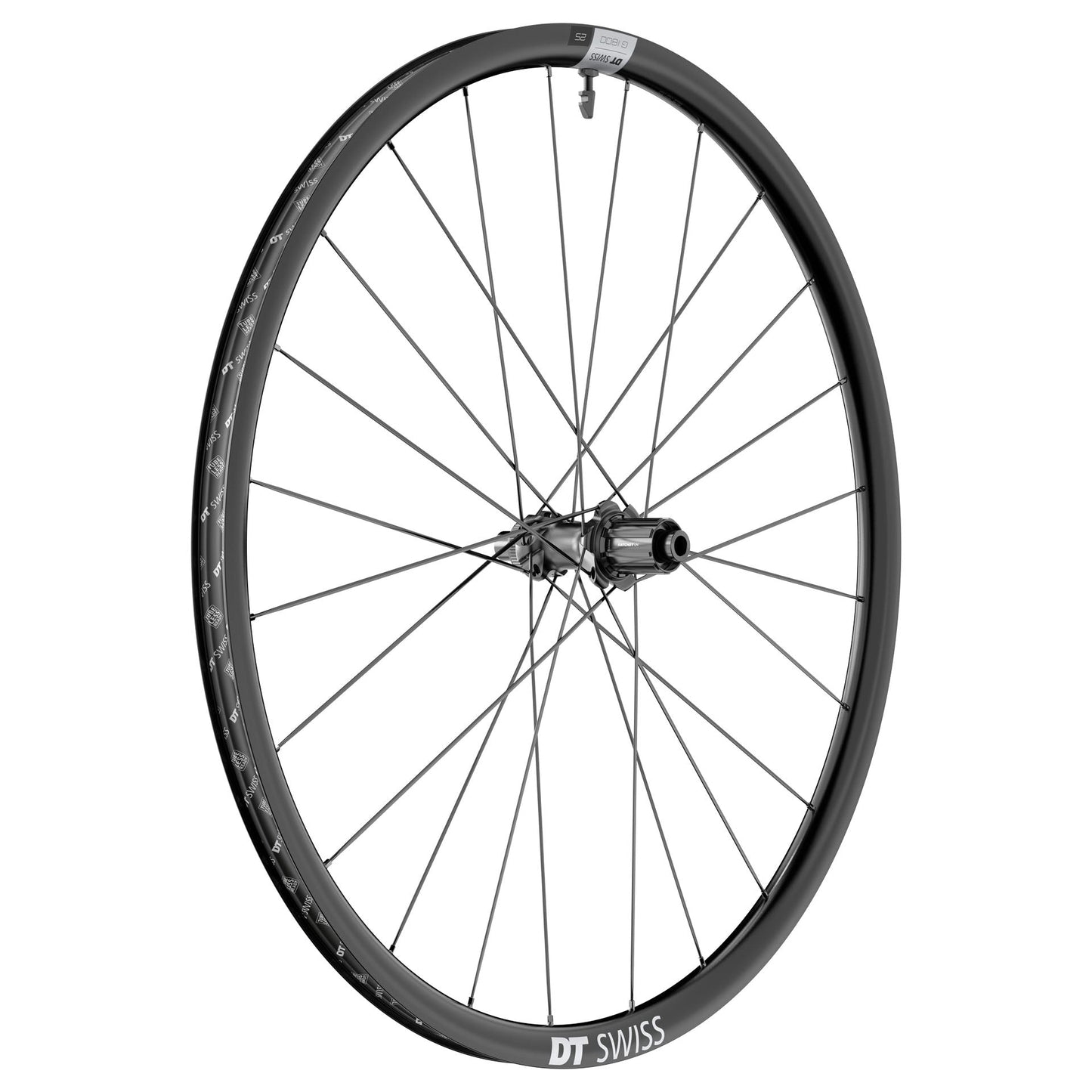 Par de ruedas DT SWISS G 1800 SPLINE 25 Tubeless Ready (Center Lock) Dynamo