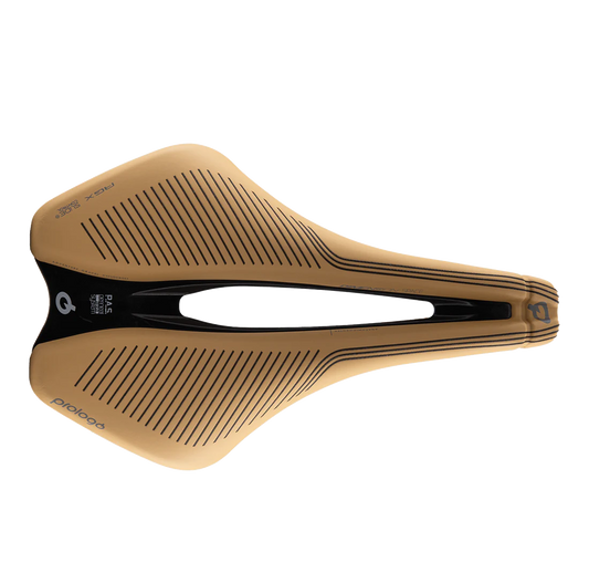 Sillín PROLOGO DIMENSION AGX SPACE SLIDE CONTROL Raíles Tirox beige