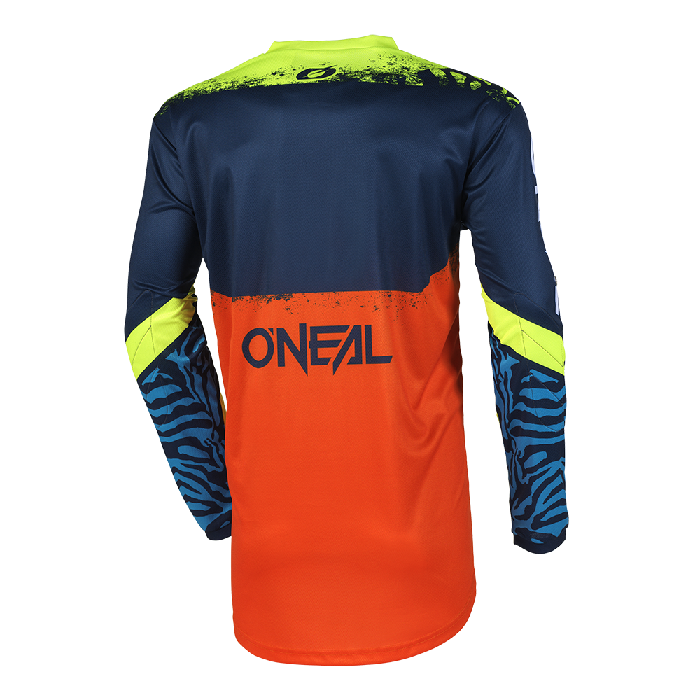 Maillot O'NEAL ELEMENT SHOCKER Niño manga larga Azul/Naranja