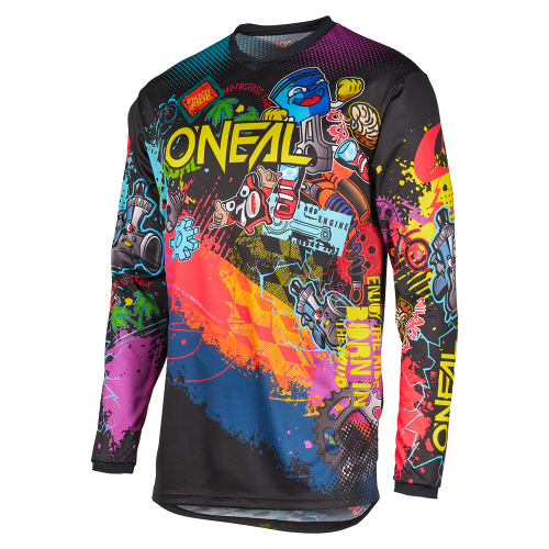 Maillot de manga larga júnior O'NEAL ELEMENT VIBRANT multicolor