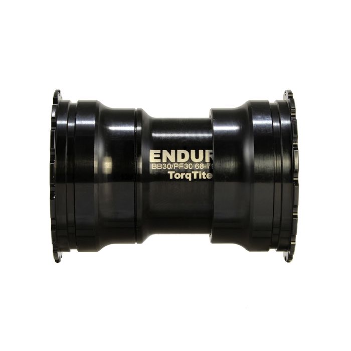 RODAMIENTOS ENDURO TorqTite PF30 eje de pedalier 30mm (Estrecho) Acero inoxidable Negro