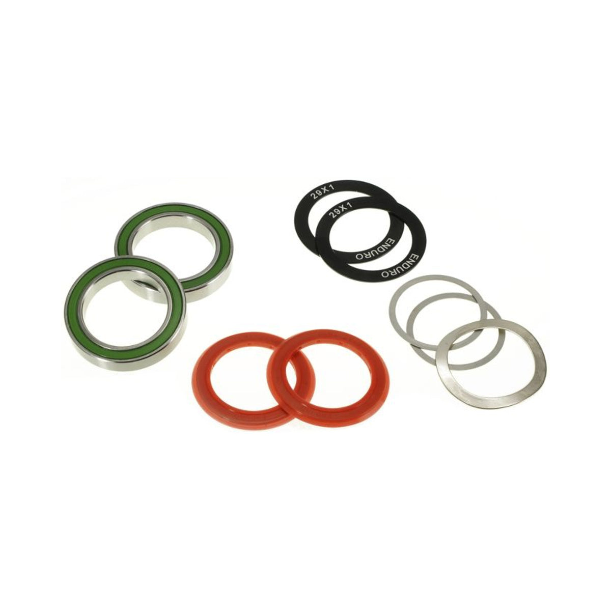 Kit de Rodamientos para Pedalier ENDURO BEARINGS Inox Contacto Angular DUB (29 x 42 mm)