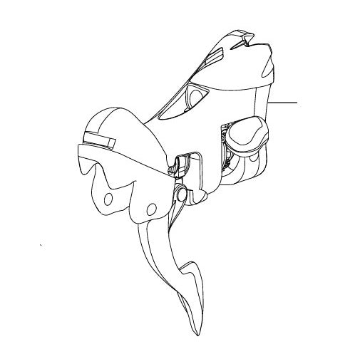 BLOQUE DE INDEXACIÓN IZQUIERDA CAMPAGNOLO SUPER RECORD ULTRA-SHIFT 12V 2019