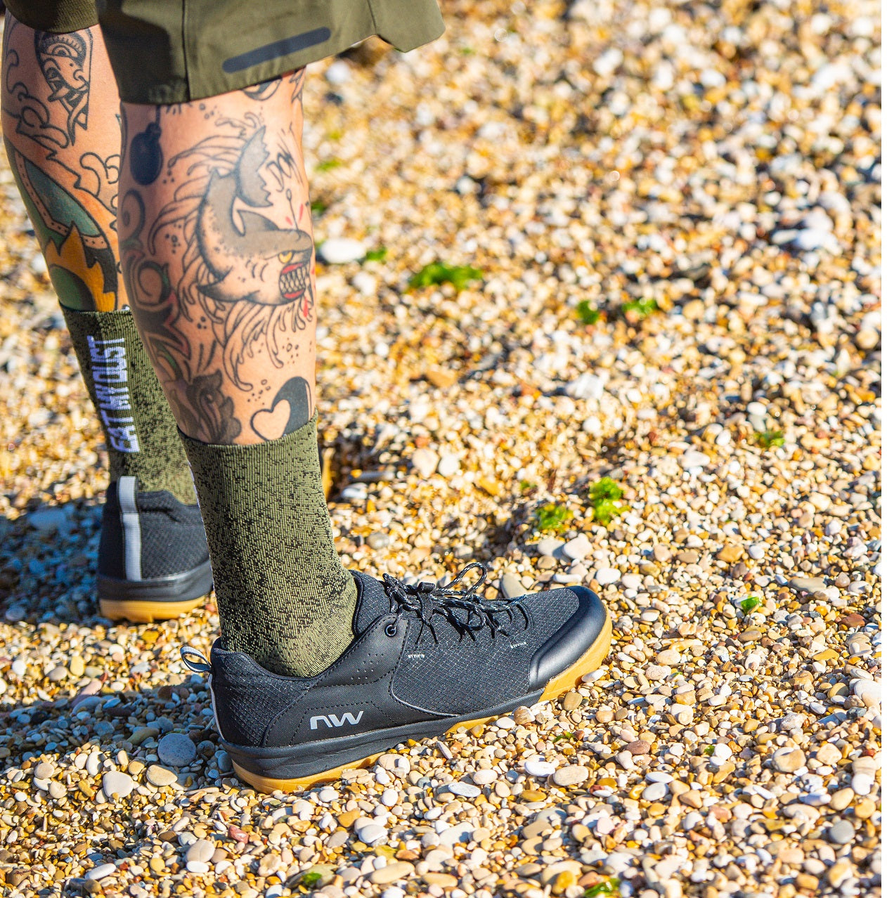 NORTHWAVE EAT MY DUST Calcetines Verde
