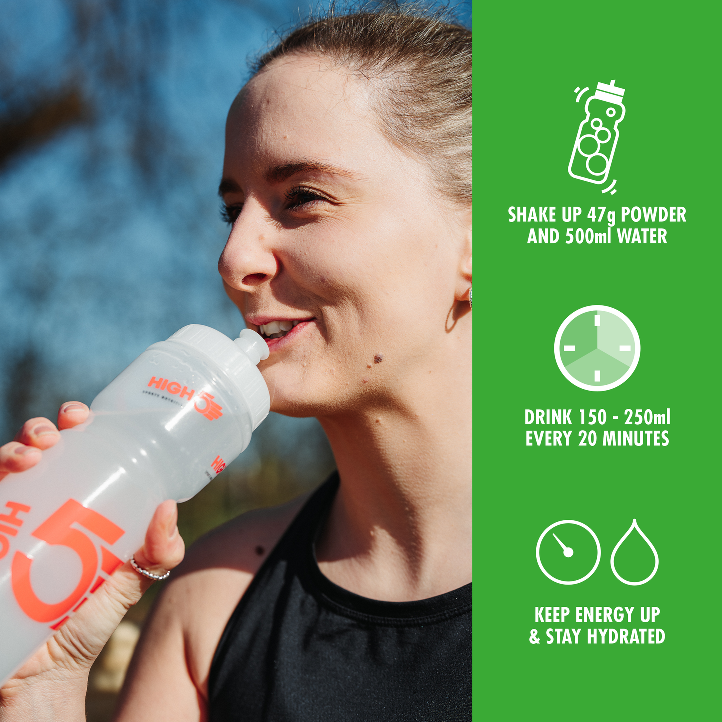 BEBIDA ENERGÉTICA HIGH5 (2,2 kg) Limón