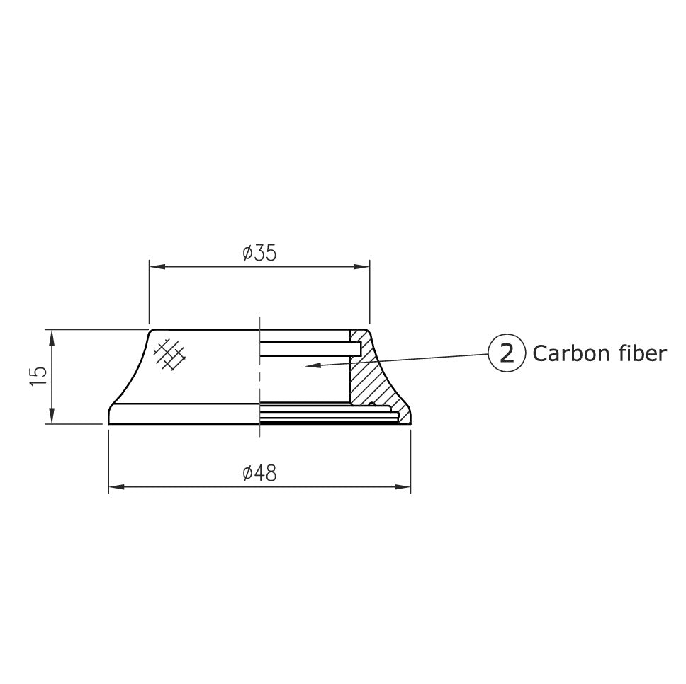 Tapa para JDD N°42/48CF H2169B