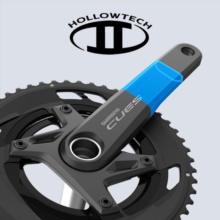 SHIMANO CUES U6040-2 Hollowtech II 9/10V plato y bielas