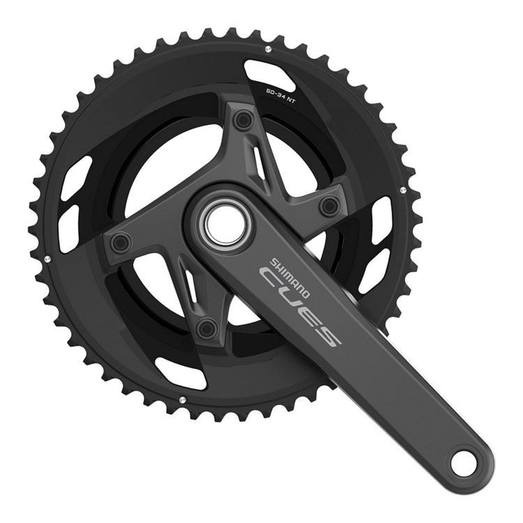 SHIMANO CUES U6040-2 Hollowtech II 9/10V plato y bielas