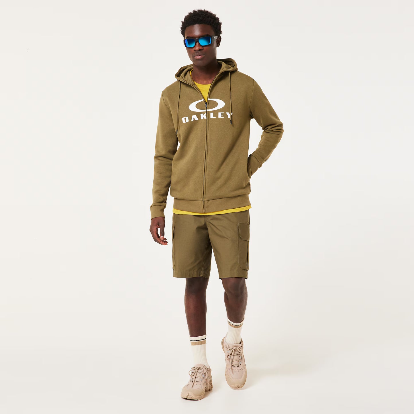 OAKLEY BARK FZ HOODIE 2.0 Sudadera con capucha verde militar