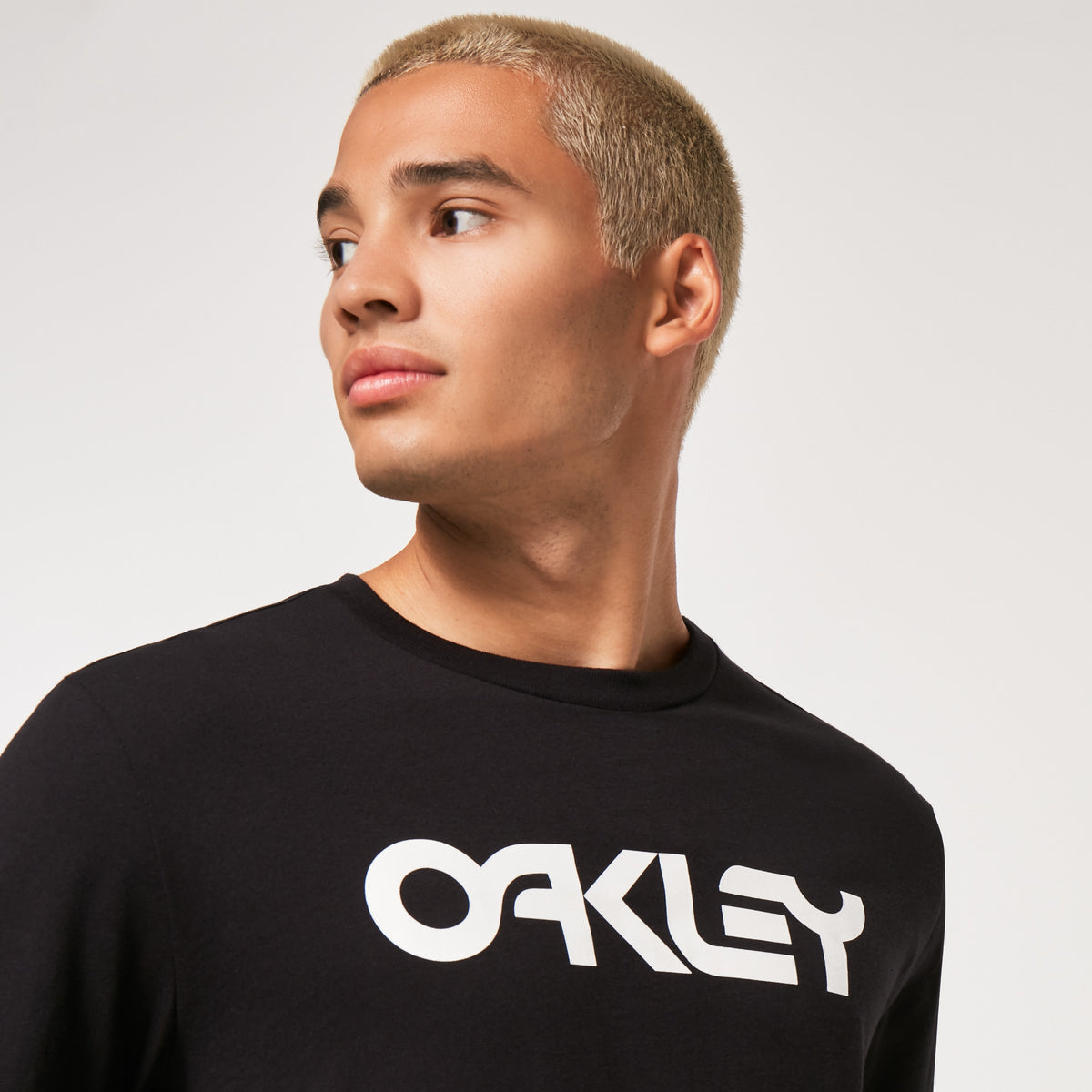 Camiseta OAKLEY MARK II TEE 2.0 Manga Larga Negro/Blanco