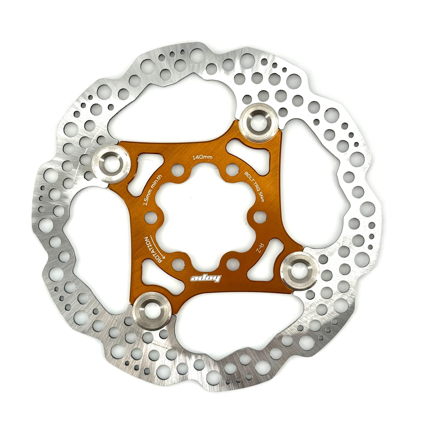 HOPE X2/E4/V4 Disco flotante de bronce de 6 agujeros