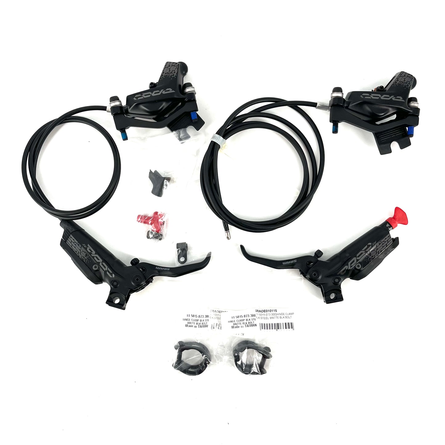 Par de frenos SRAM CODE RS Discless