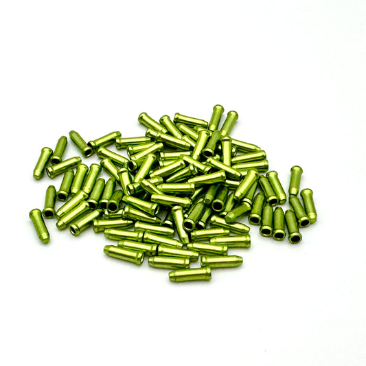 CLARKS Puntas de cable de desviador (x100) Verde