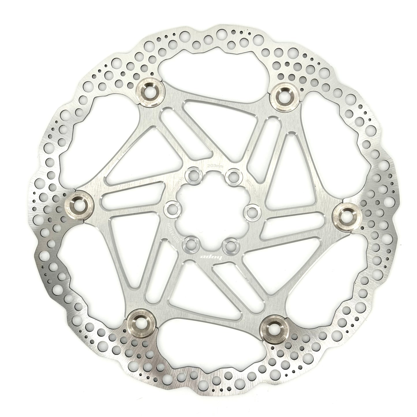 HOPE X2/E4/V4 Disco Flotante 6 Agujeros Plata
