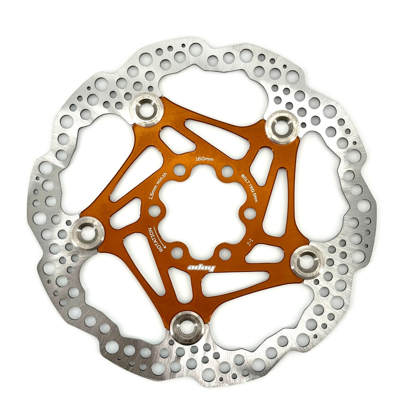 HOPE X2/E4/V4 Disco flotante de bronce de 6 agujeros