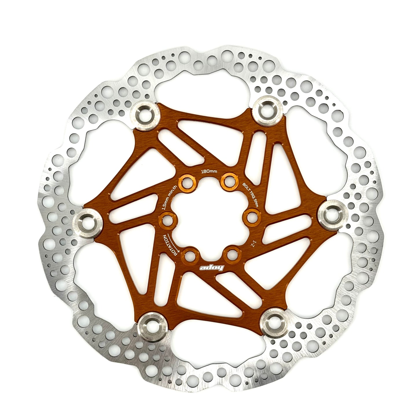 HOPE X2/E4/V4 Disco flotante de bronce de 6 agujeros