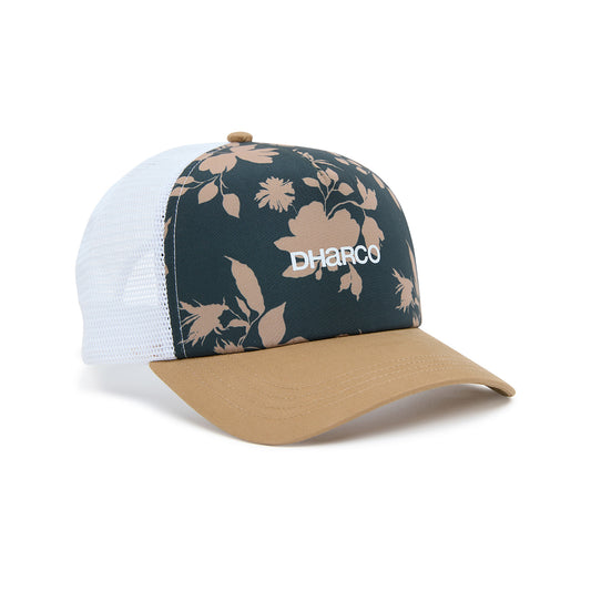 Gorra DHARCO CURVED PEAK TRUCKER Marrón/Blanca