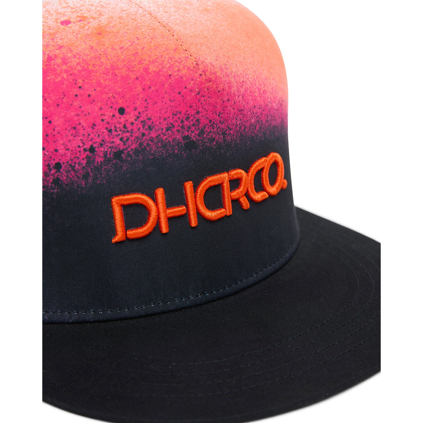 Gorra DHARCO FLAT BRIM TRUCKER BLACK SNAKE Negra/Morada