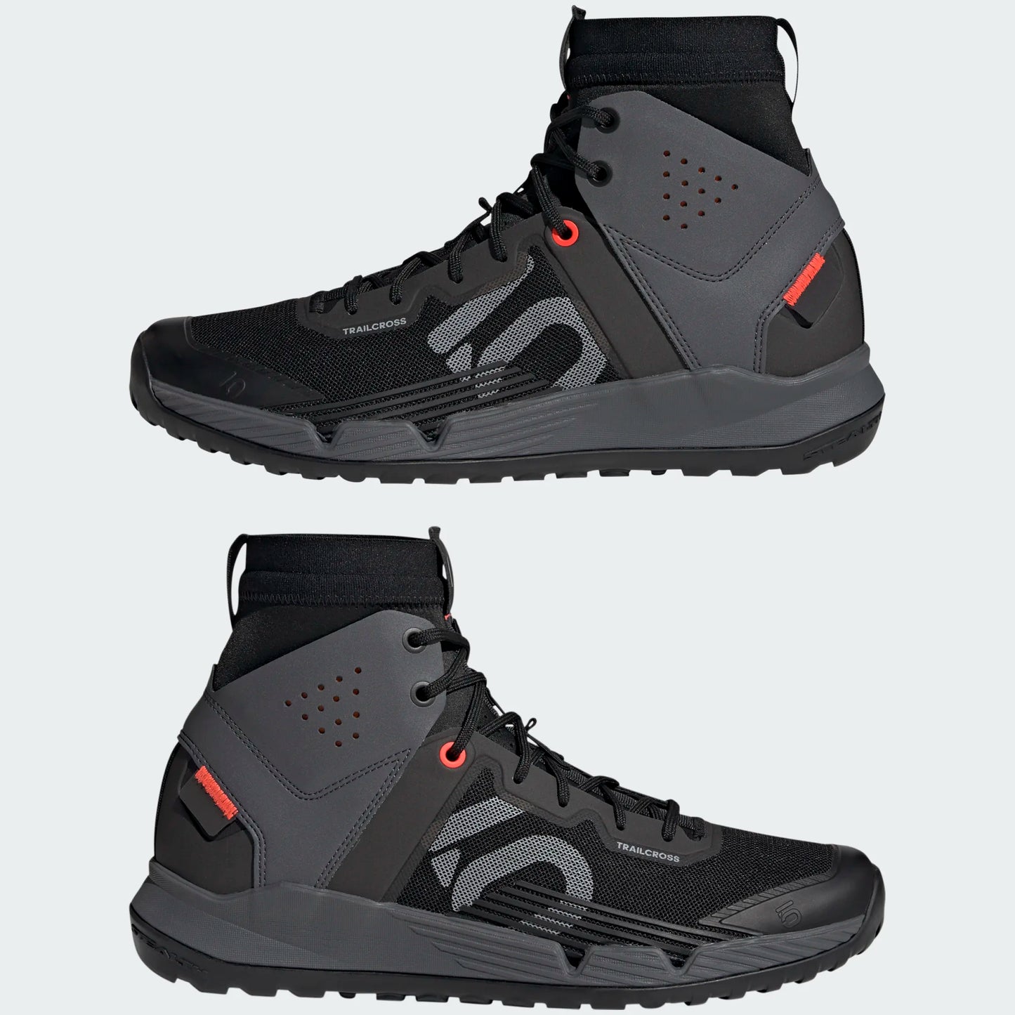 Zapatillas MTB Five Ten TRAILCROSS MID PRO Negro/Gris/Rojo