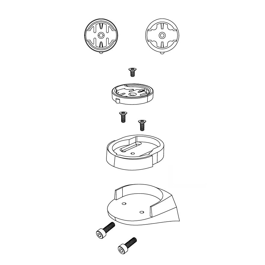 DEDA Soporte GPS para extensores JET ONE/JET2 EVO