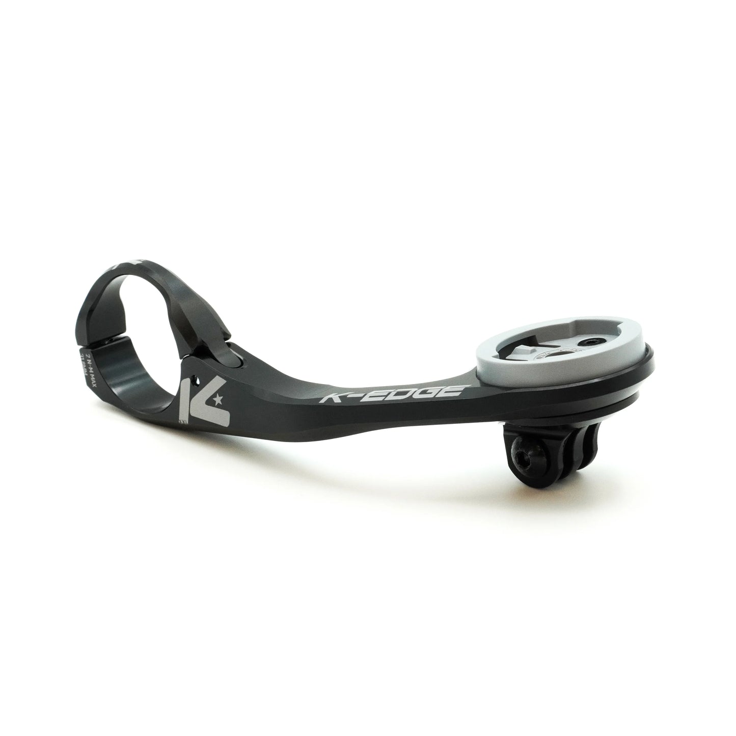 Soporte de manillar K-EDGE WAHOO MAX XXL Combo 31.8mm Negro