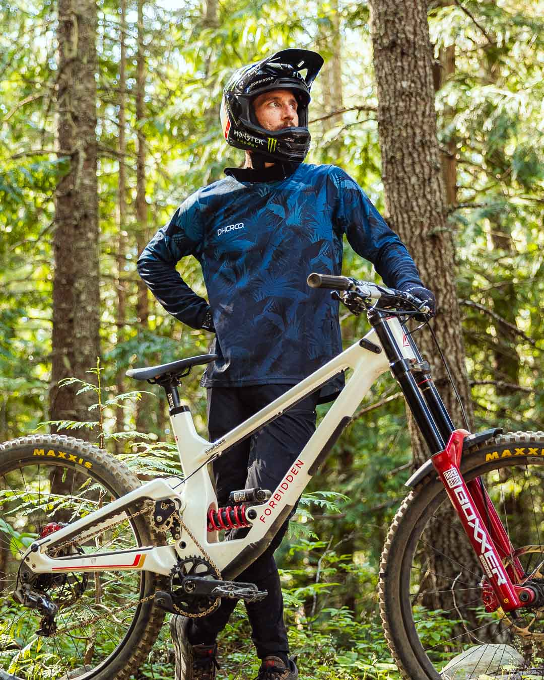 DHARCO GRAVITY DARK ROOM Maillot de manga larga Azul