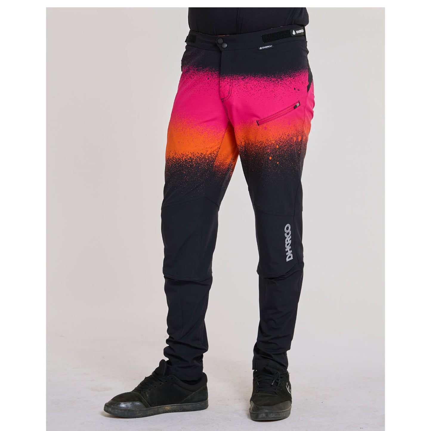 Pantalón DHARCO GRAVITY BLACK SNAKE Negro/Naranja