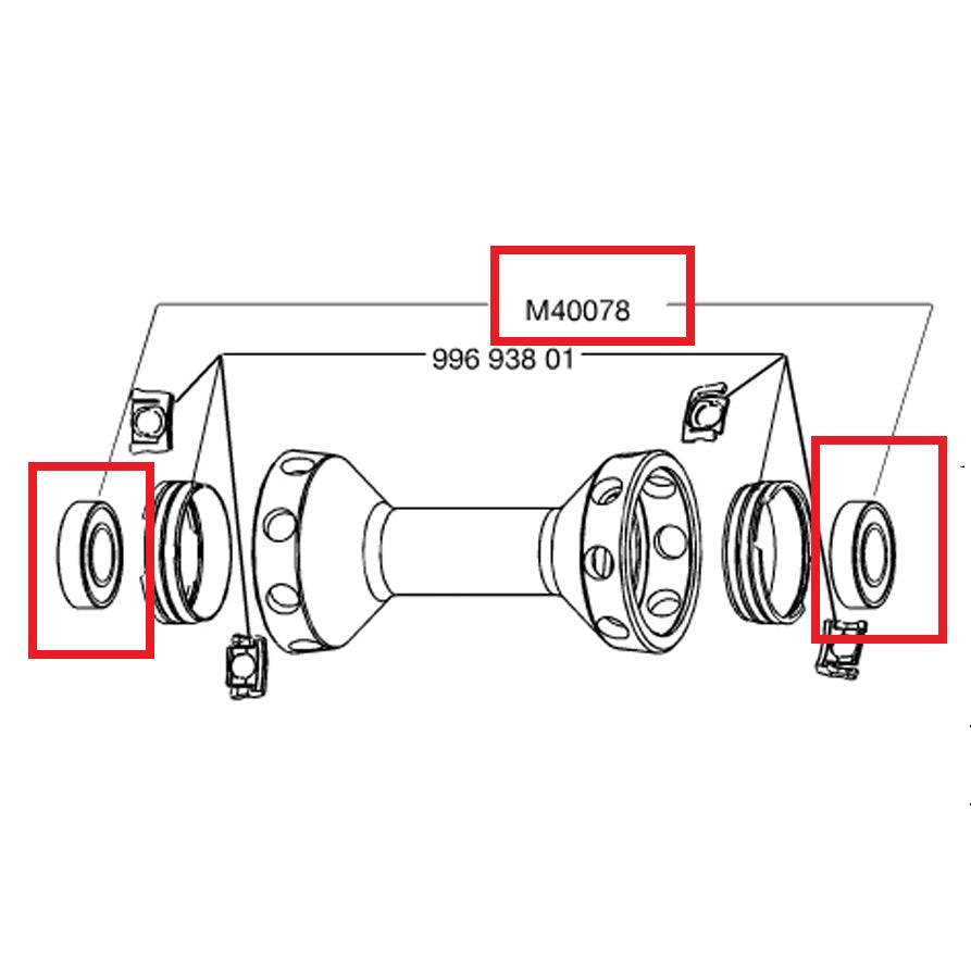 Rodamiento Rueda Delantera Mavic 6901