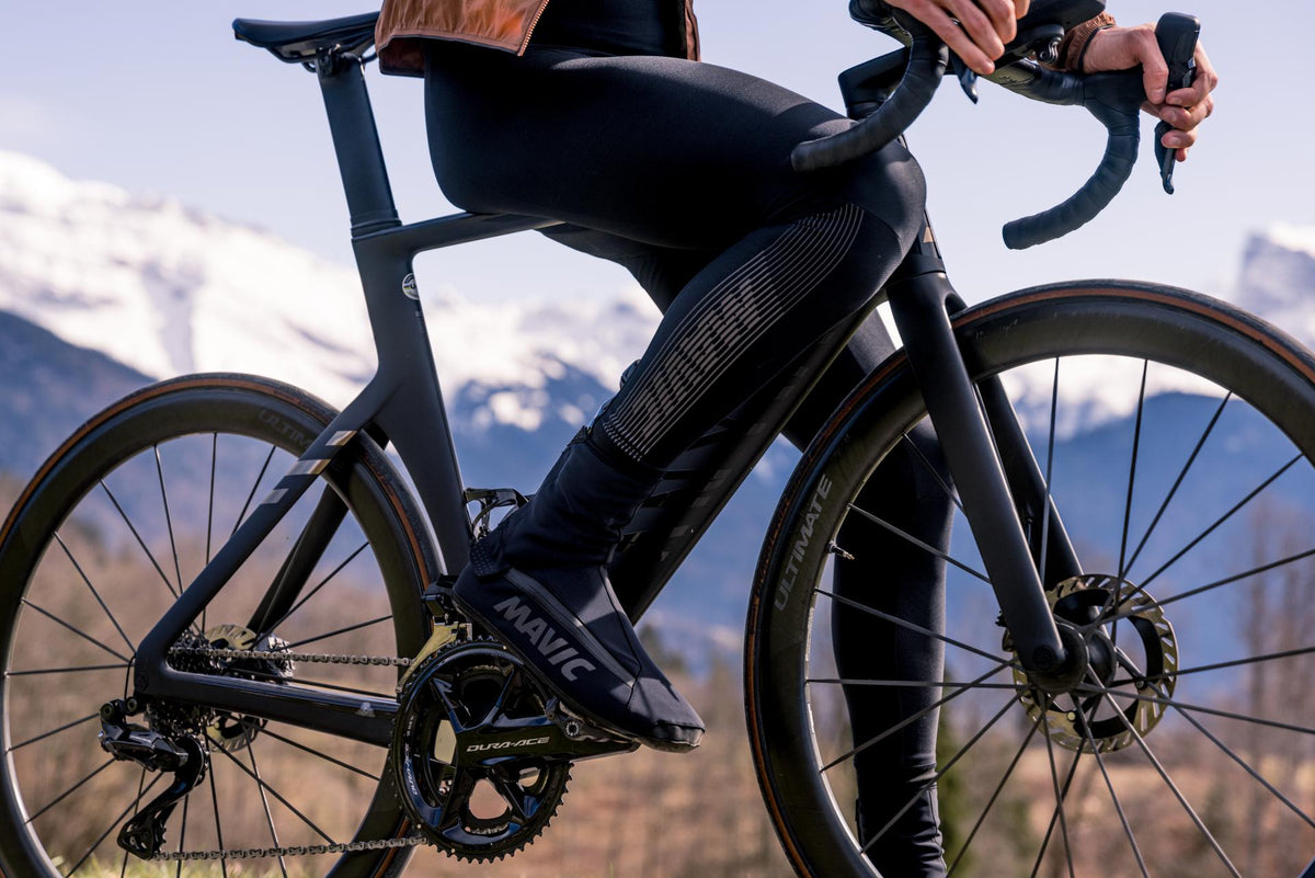Culote Largo con Tirantes MAVIC COSMIC THERMO Negro