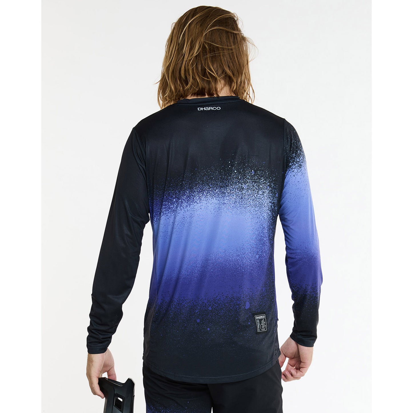Maillot de manga larga DHARCO ULTRA VIOLET Negro/Morado