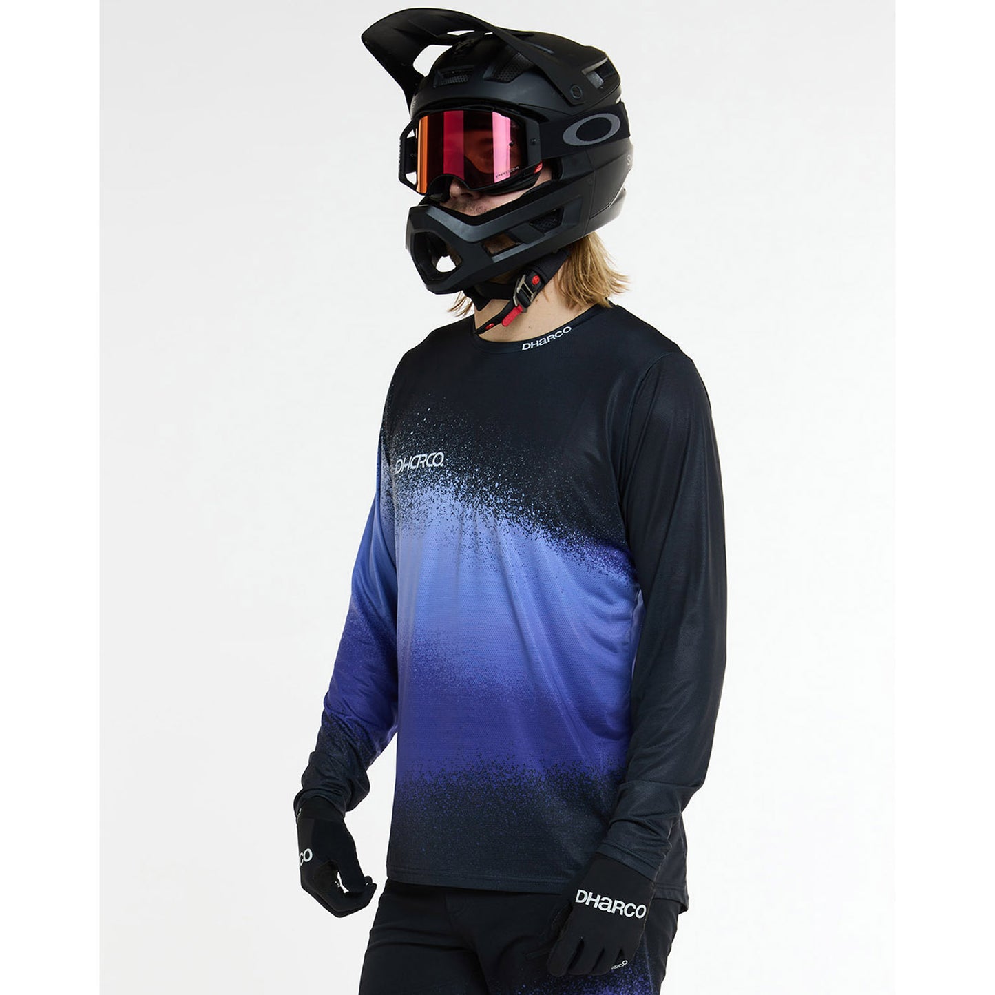 Maillot de manga larga DHARCO ULTRA VIOLET Negro/Morado
