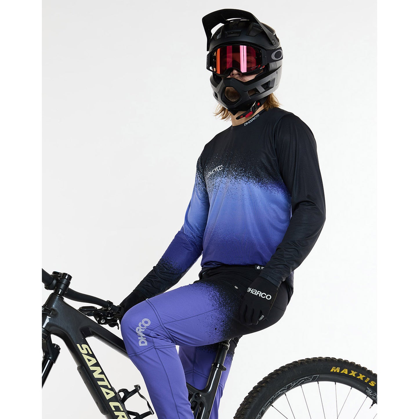 Maillot de manga larga DHARCO ULTRA VIOLET Negro/Morado