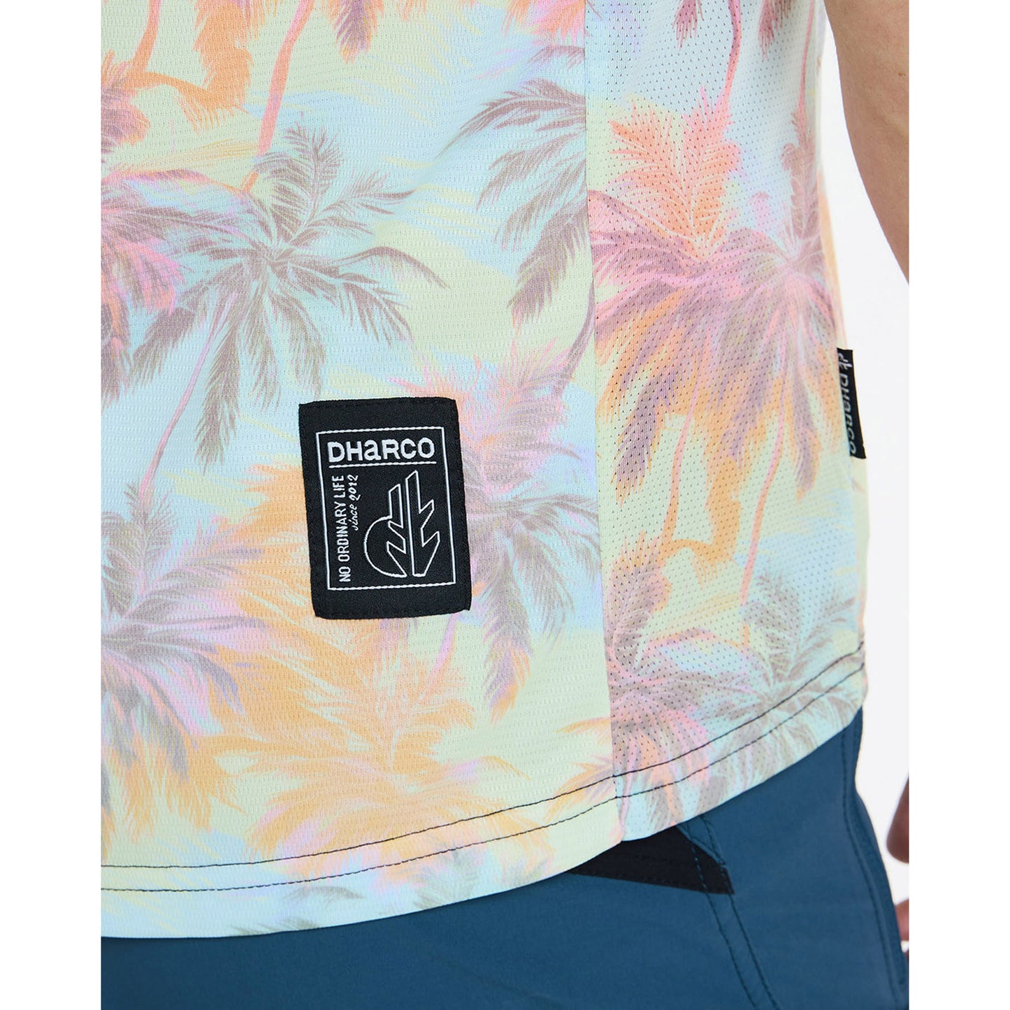 Maillot de manga corta DHARCO HIGHBALL Rosa/Azul