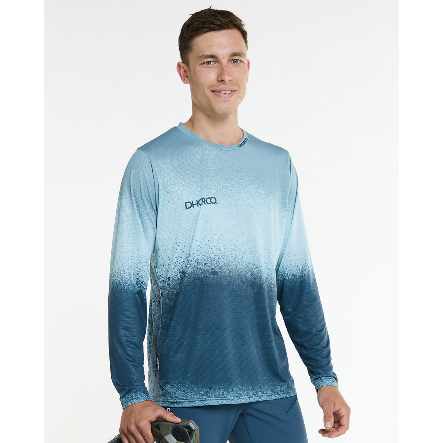 Maillot DHARCO NU WAVE Manga Larga Azul