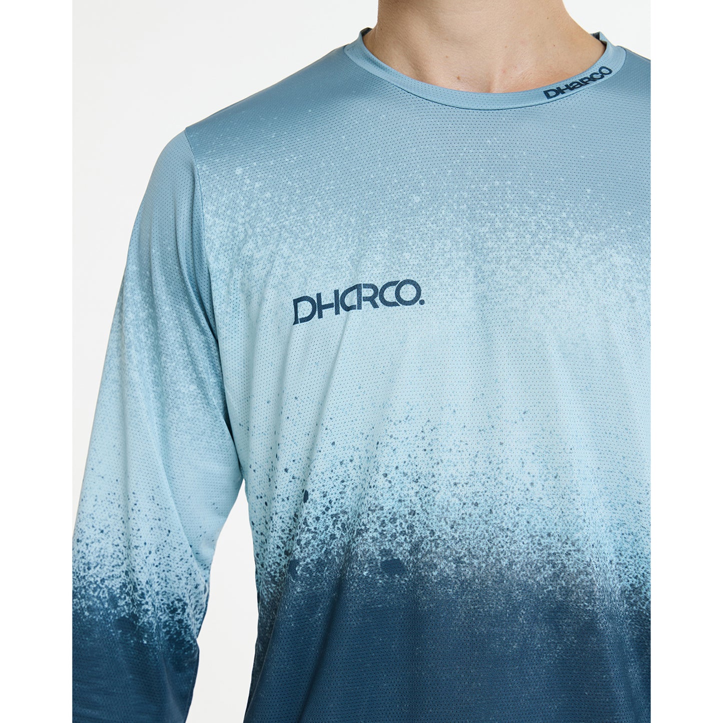 Maillot DHARCO NU WAVE Manga Larga Azul
