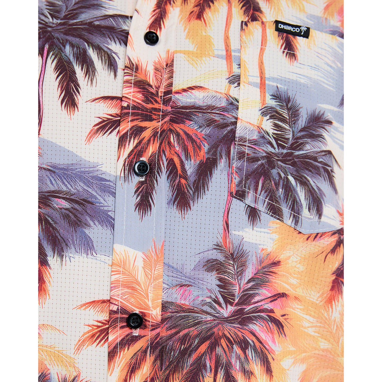 Camiseta DHARCO TECH PARTY EL CAMINO Naranja/Azul