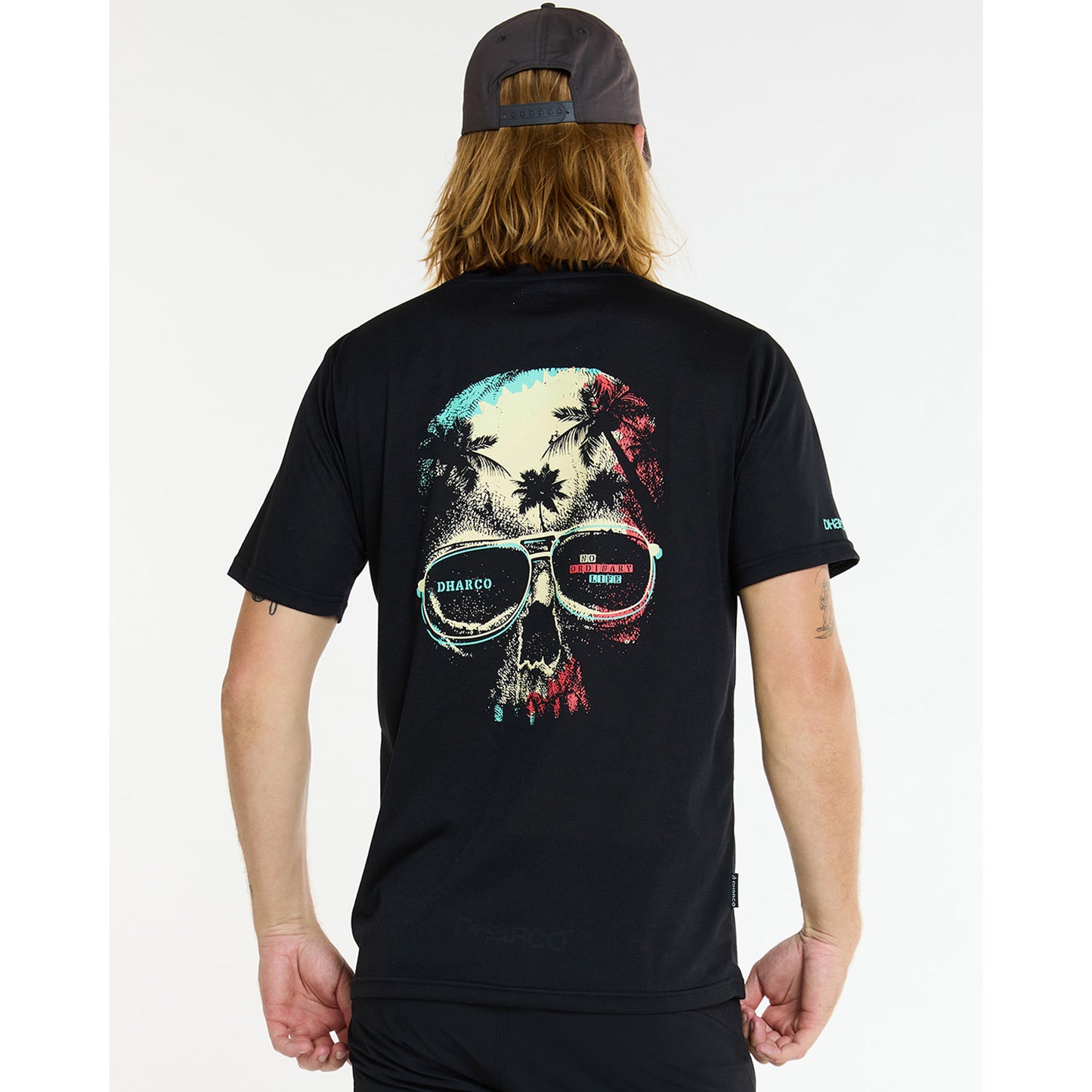 Maillot de manga corta DHARCO EDDIE Negro
